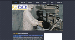 Desktop Screenshot of faith-enterprises.com